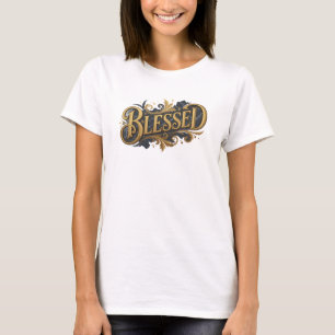 Camiseta Creación de arte 2D caprichoso BENDITO