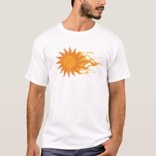 Camiseta Creación de arte abstracto caprichoso del SOL