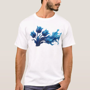 Camiseta Creación de arte de FLOR ABSTRACTA impactante