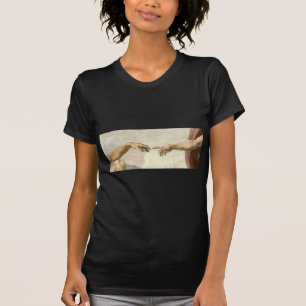 Camiseta Creación de las manos de Adán - Miguel Ángel