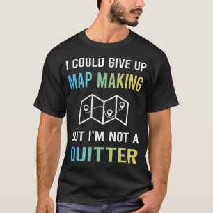 Camiseta Creación de mapas Cartografía Cartógrafo
