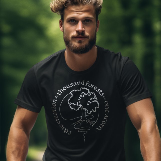 CAMISETA CREACIÓN DE MILES DE BOSQUES EN UN ÁRBOL (Subido por el creador)