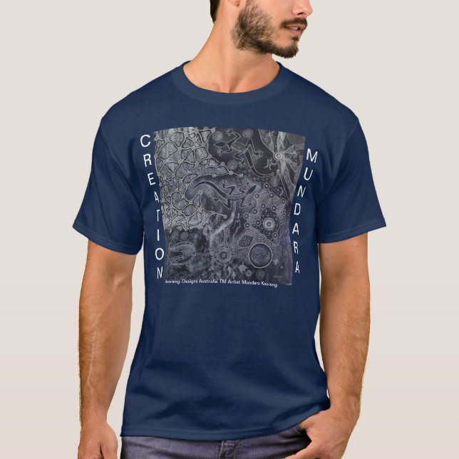 Camiseta CREACIÓN del sueño aborigen (Anverso)