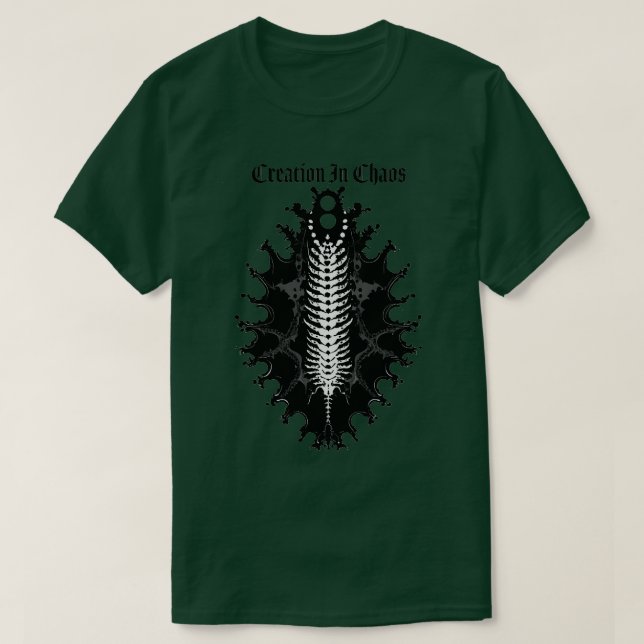 Camiseta Creación En Chaos Centipede TShirt (Diseño del anverso)