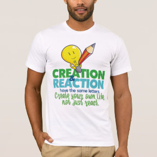 Camiseta Creación y reacción