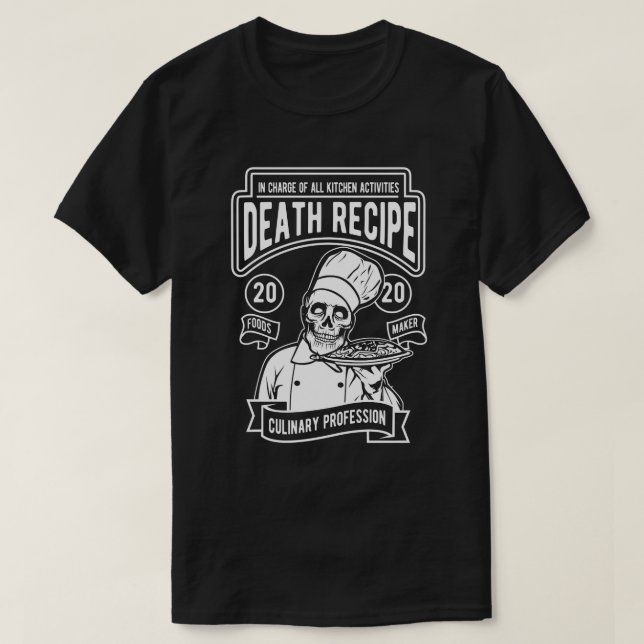 Camiseta "Creaciones culinarias creativas: aumenta tu cotid (Diseño del anverso)