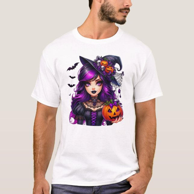 Camiseta Creaciones de brujas encantadas (Anverso)