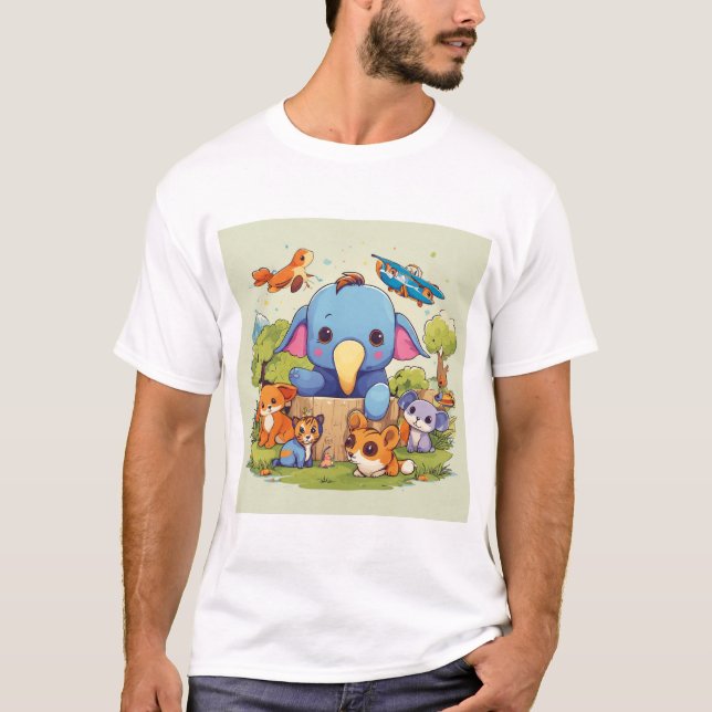 Camiseta Creaciones de Playground: Donde Imaginarme (Anverso)