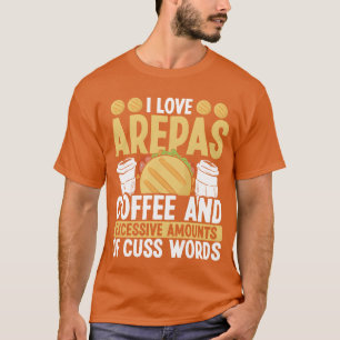 Camiseta Creador de Arepas de Comida Colombiana Amante del