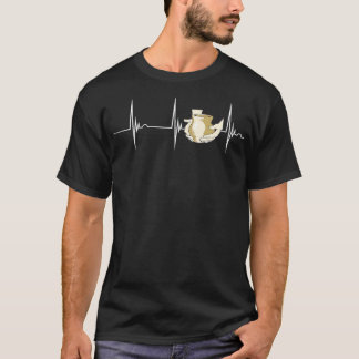 Camiseta Creador de cerámica de pulso de pulso de pulso de