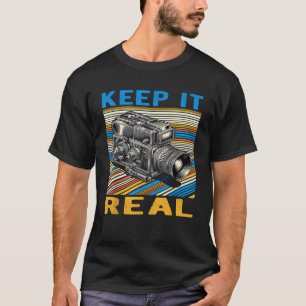 Camiseta Creador de Cine Real Manténlo Real Director de Cin