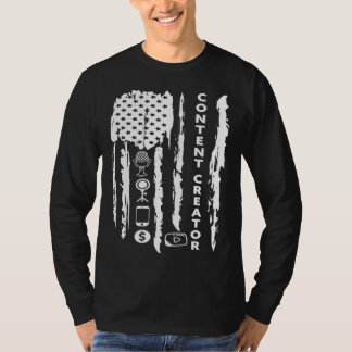 Camiseta Creador de contenido blogger vlogger influencer Am