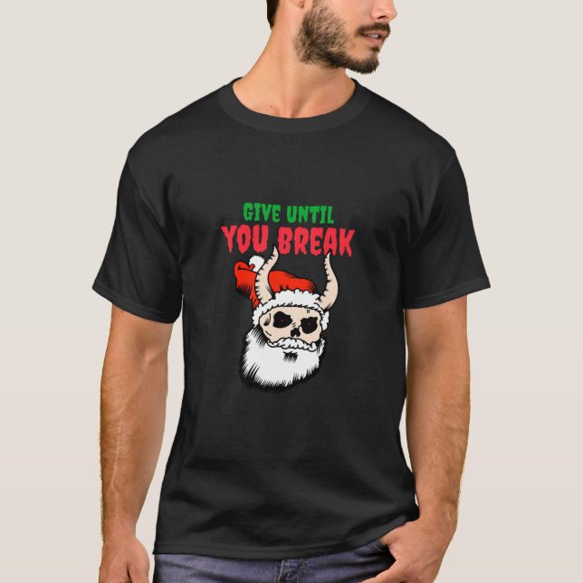 Camiseta Creador de diseño anti-Navidades que presenta (Anverso)