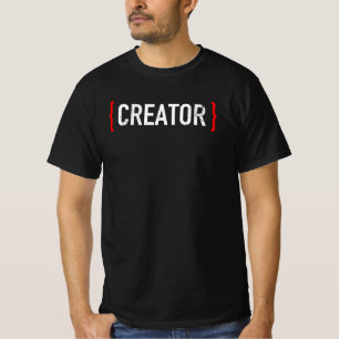 Camiseta Creador de grandes innovadores de regalos y creado