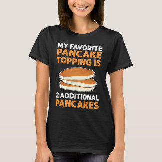 Camiseta Creador de Panqueques Mi Topping Favorito de Panqu