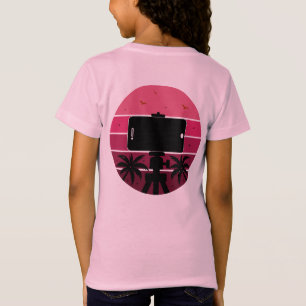 Camiseta Creador de puesta de sol tropical - Captura las vi