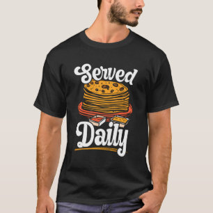Camiseta Creador diario de panqueques de comida para comens