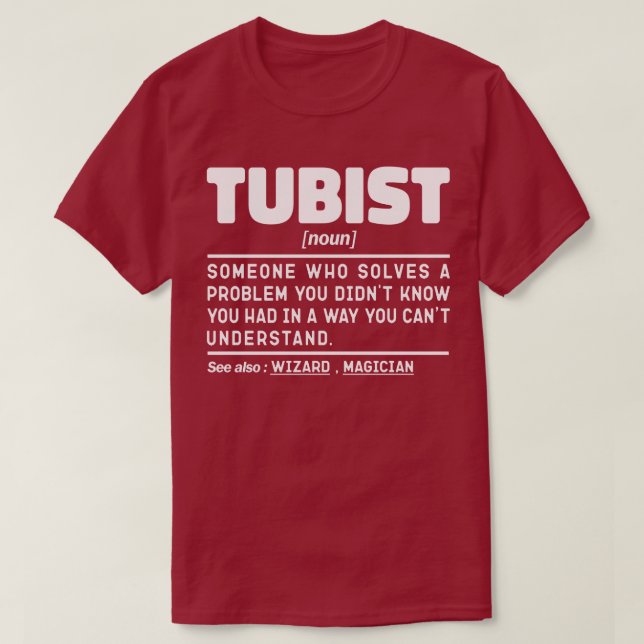 Camiseta Creador sinfónico tubiano Sarcástico Tuba Lover (Diseño del anverso)