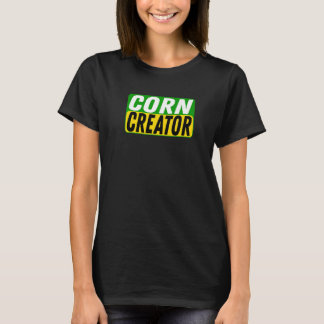 Camiseta Creadora de maíz para agricultoras de maíz de alim