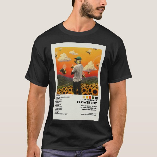 Camiseta Creadores Flower Boy Poster Classic T-Shirt (Anverso)
