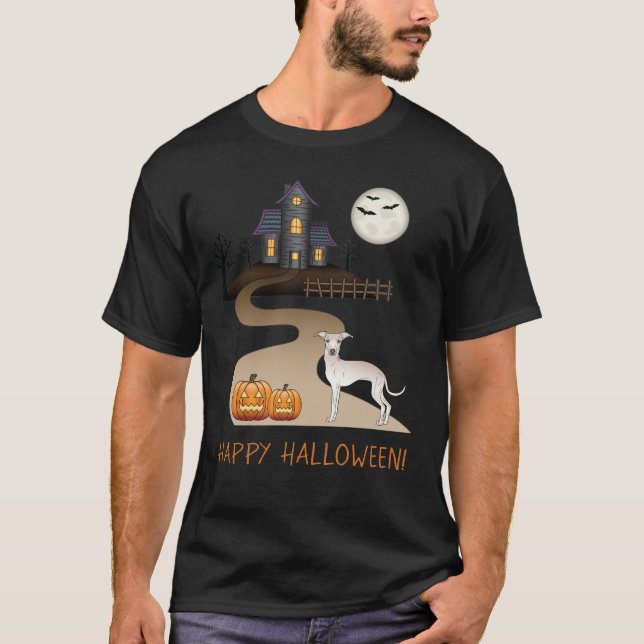 Camiseta Cream Iggy Cute Dog Y Halloween Halloween Haunge H (Anverso)