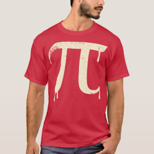 Camiseta Cream Pi Funny Math