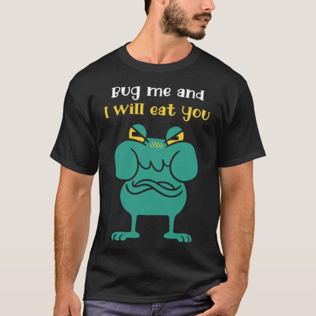 Camiseta Créame Y Te Comeremos Rana De Animales Acuáticos (Anverso)