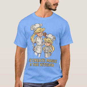 Camiseta Creamos magia en la cocina de cocina che