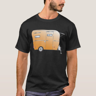 Camiseta "Creamsicle" el remolque del viaje de Boler