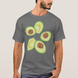 Camiseta Creamy aguacados aguacate motif aguacado pegatina