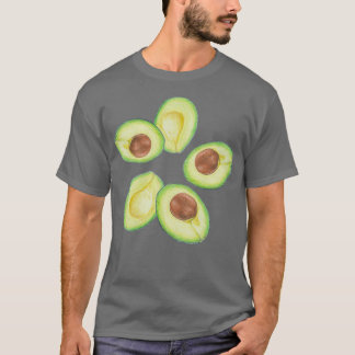 Camiseta Creamy aguacados aguacate motif aguacado pegatina