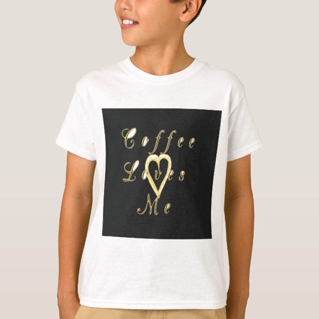 Camiseta Creamy Coffee Aovers Design (Anverso)