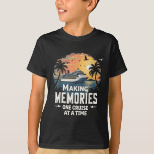 Camiseta Creando Recuerdos Un Crucero A La Vez Familia Cruc