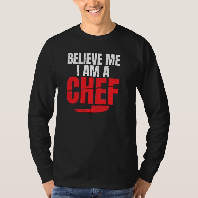 Camiseta Créanme Soy Chef Kitchen Cocina Cocinaria Cocina C (Anverso)
