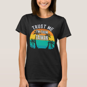 Camiseta Créanme, soy de Taiwán Trópico Vintage