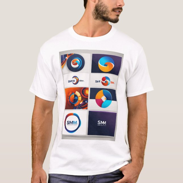 Camiseta Crear abstracto (Anverso)