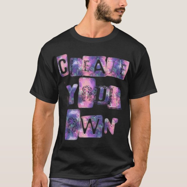 Camiseta Crear el propio (Anverso)