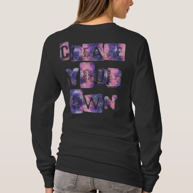Camiseta Crear el propio (Reverso)
