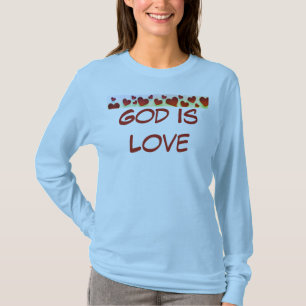 Camiseta Crear el tuyo propio: Dios es amor