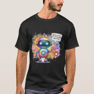 Camiseta Crear memes de Chatbot con plantilla creada por le