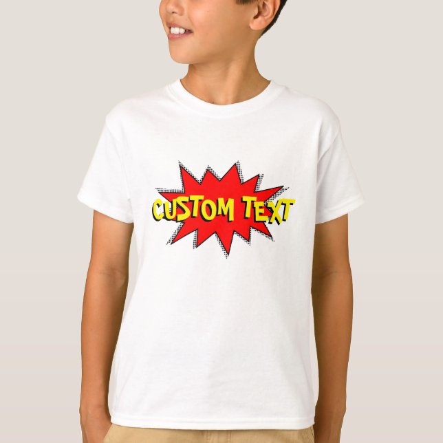 Camiseta Crear su propia burbuja de efectos de sonido en hi (Anverso)