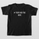 Camiseta Crear su propia etiqueta Personalizado T-Shirt (Laydown)
