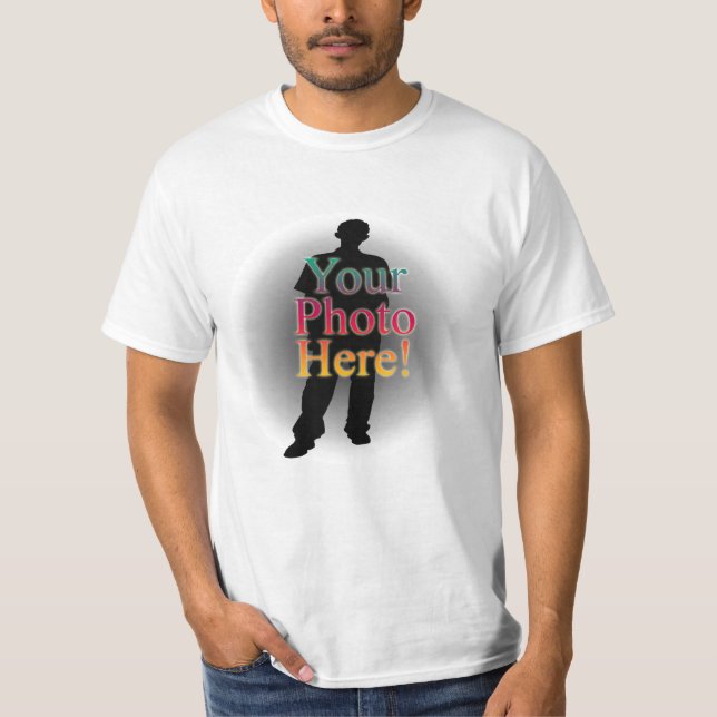 Camiseta Crear su propia foto personalizada Personalizado (Anverso)