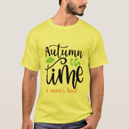 Camiseta Crear su propia hora de otoño