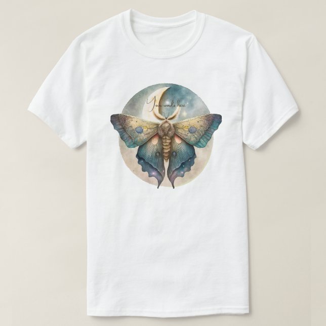 Camiseta Crear su propia Moon Moon Moon (Diseño del anverso)