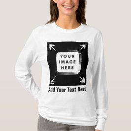 Camiseta Crear su propia plantilla de Personalizado Regalos