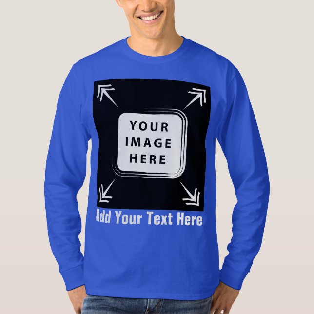 Camiseta Crear su propia plantilla de Personalizado Regalos (Anverso)