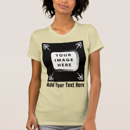 Camiseta Crear su propia plantilla de Personalizado Regalos