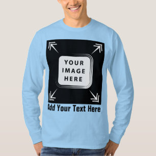 Camiseta Crear su propia plantilla de Personalizado Regalos