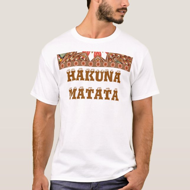Camiseta Crear su propia plantilla Hakunamatata Basic TShir (Anverso)